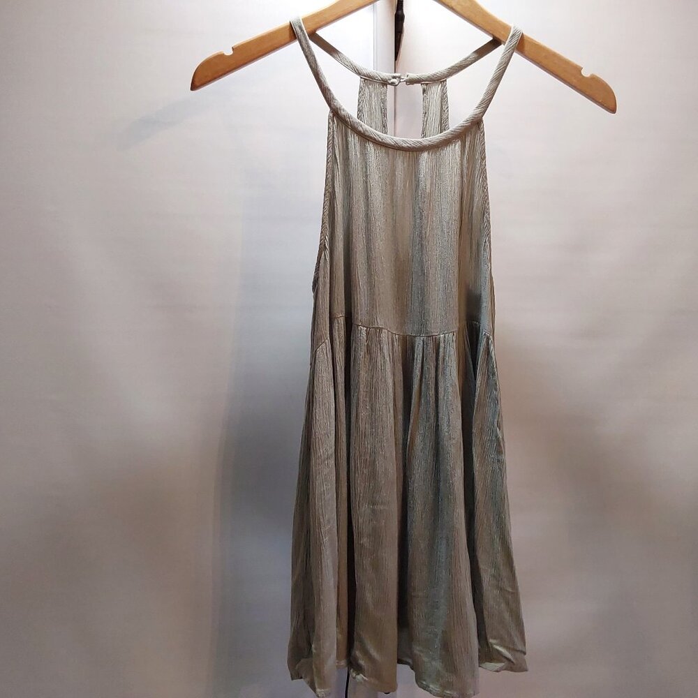 American Eagle Summer Dress Thin straps Gray Womens Size Small